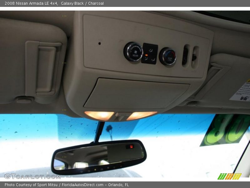 Galaxy Black / Charcoal 2008 Nissan Armada LE 4x4