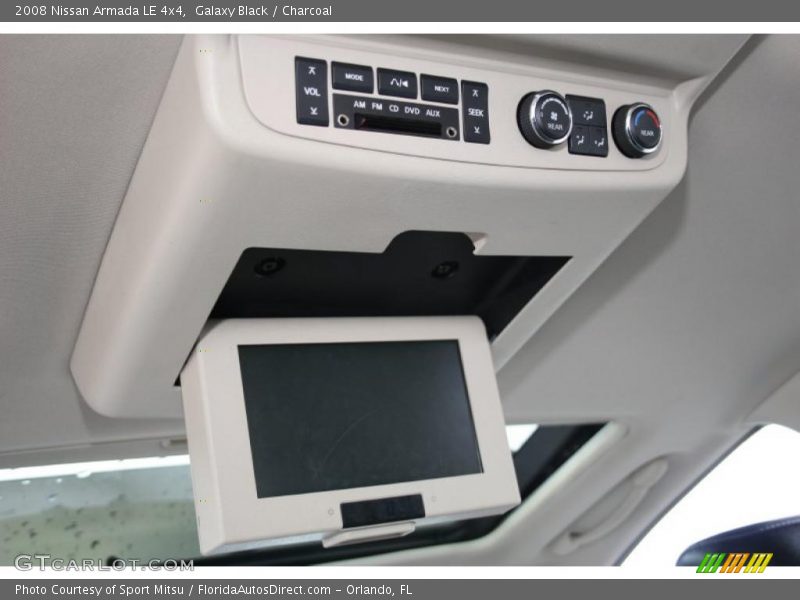 Galaxy Black / Charcoal 2008 Nissan Armada LE 4x4