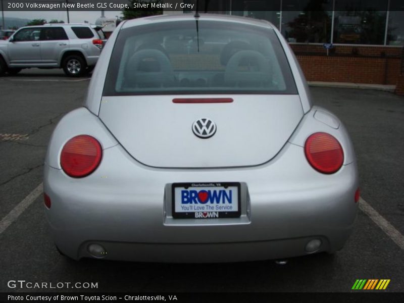 Silver Metallic / Grey 2000 Volkswagen New Beetle GLS Coupe