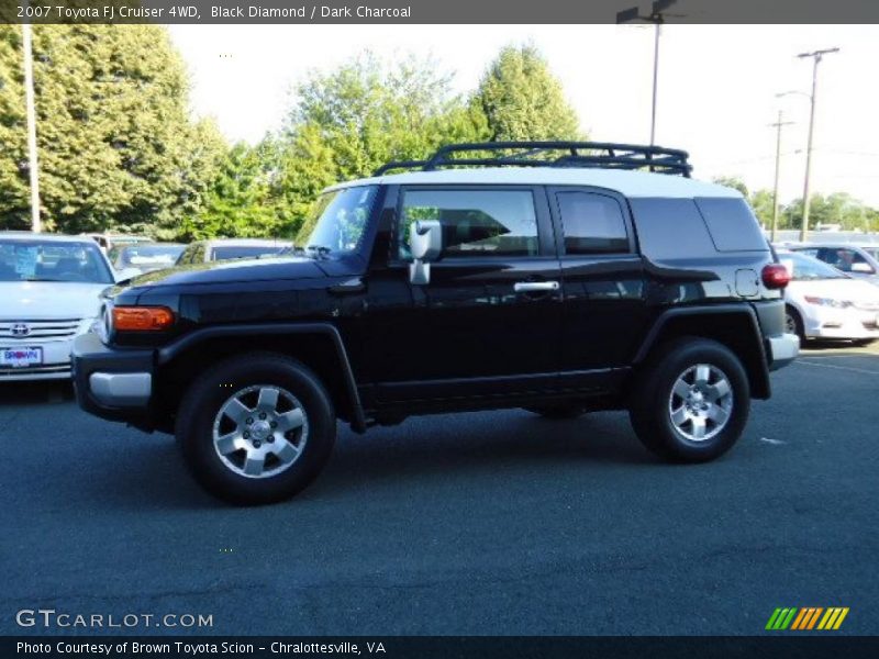 Black Diamond / Dark Charcoal 2007 Toyota FJ Cruiser 4WD