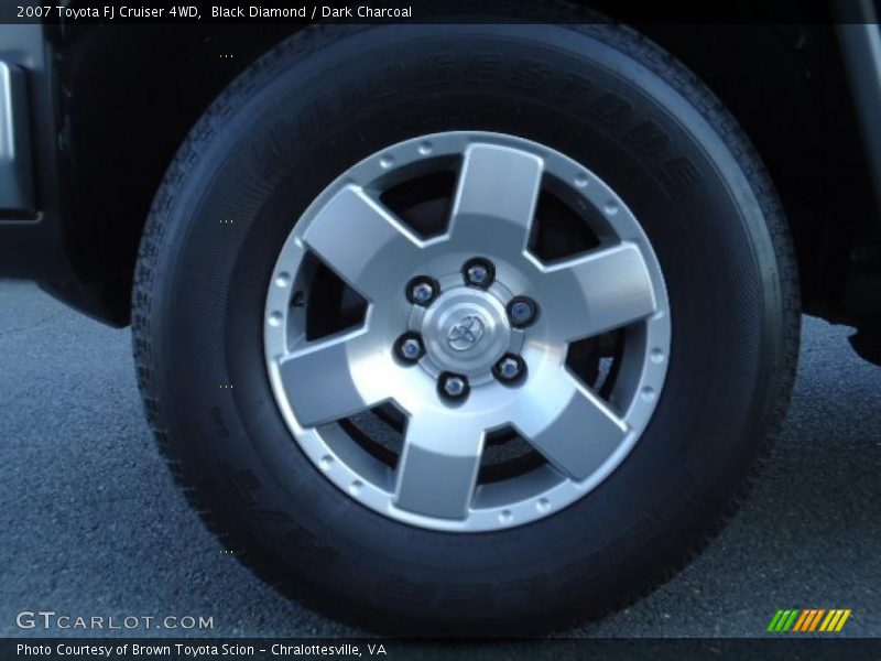 Black Diamond / Dark Charcoal 2007 Toyota FJ Cruiser 4WD