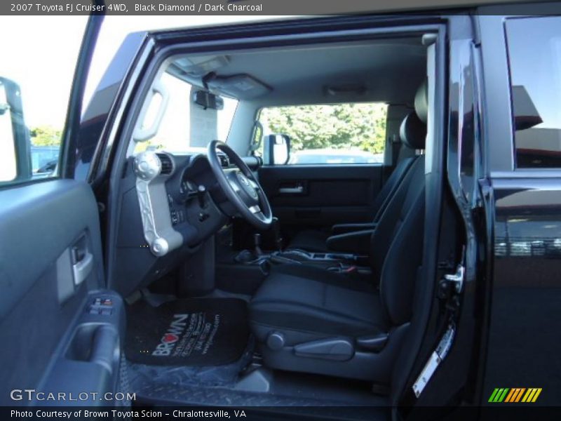 Black Diamond / Dark Charcoal 2007 Toyota FJ Cruiser 4WD