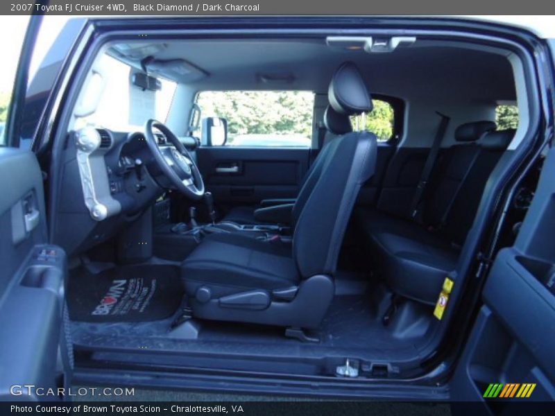 Black Diamond / Dark Charcoal 2007 Toyota FJ Cruiser 4WD