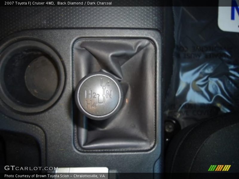 Black Diamond / Dark Charcoal 2007 Toyota FJ Cruiser 4WD