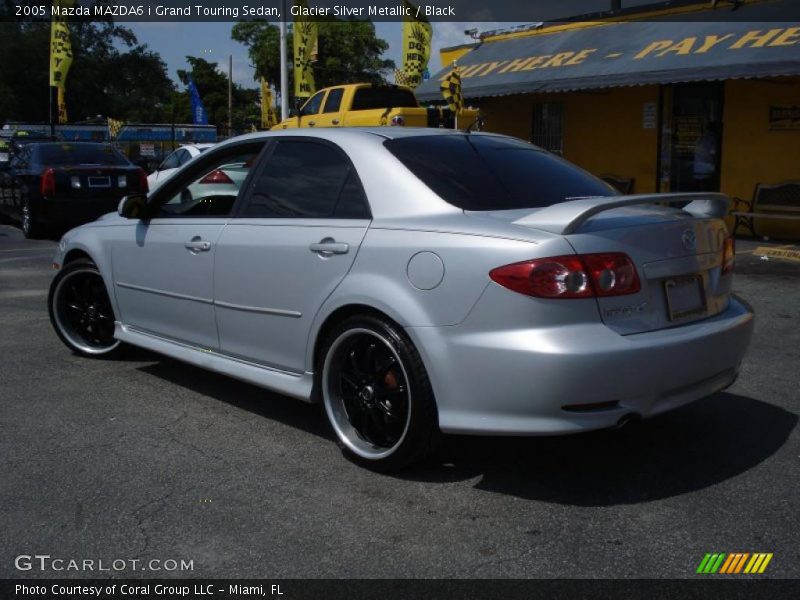 Glacier Silver Metallic / Black 2005 Mazda MAZDA6 i Grand Touring Sedan