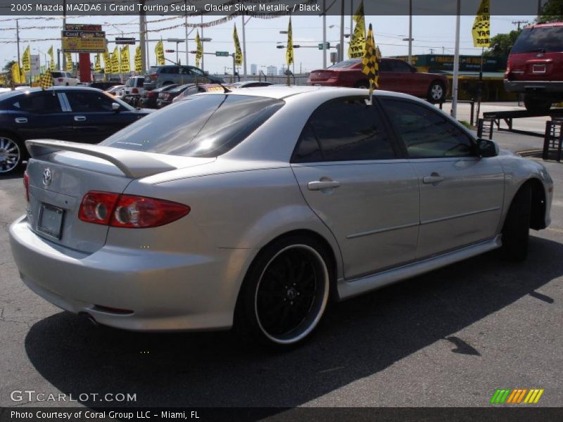 Glacier Silver Metallic / Black 2005 Mazda MAZDA6 i Grand Touring Sedan