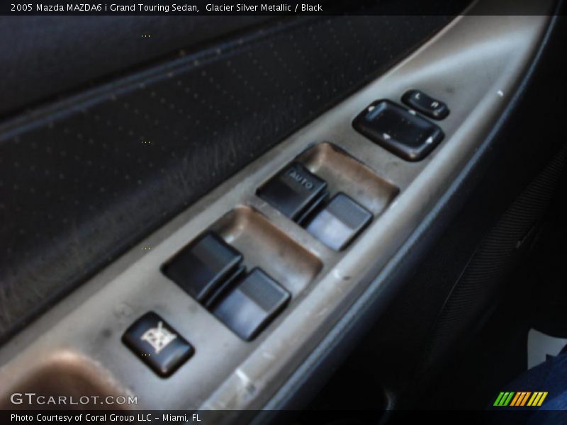 Glacier Silver Metallic / Black 2005 Mazda MAZDA6 i Grand Touring Sedan