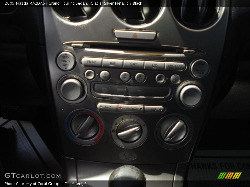Glacier Silver Metallic / Black 2005 Mazda MAZDA6 i Grand Touring Sedan