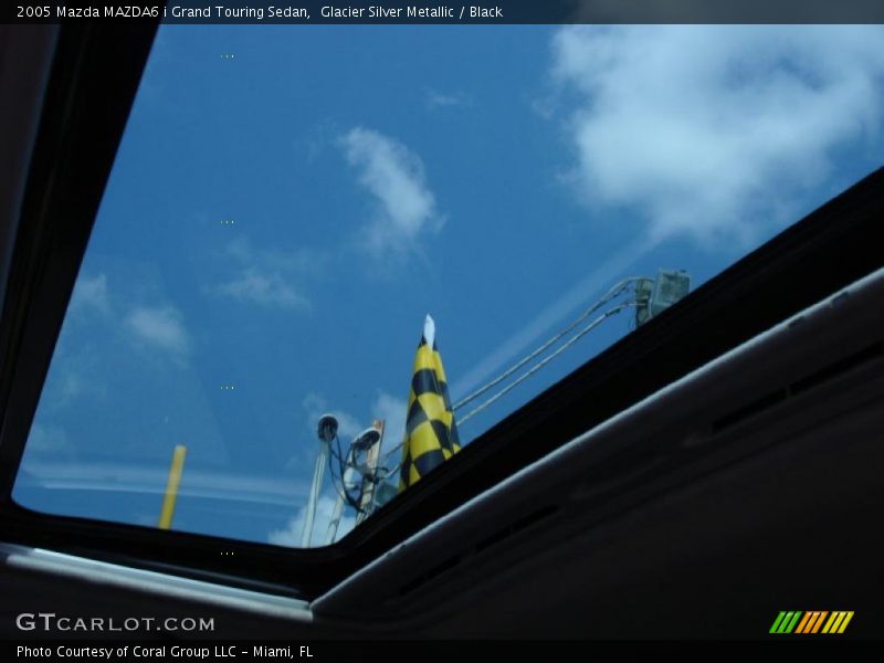 Glacier Silver Metallic / Black 2005 Mazda MAZDA6 i Grand Touring Sedan