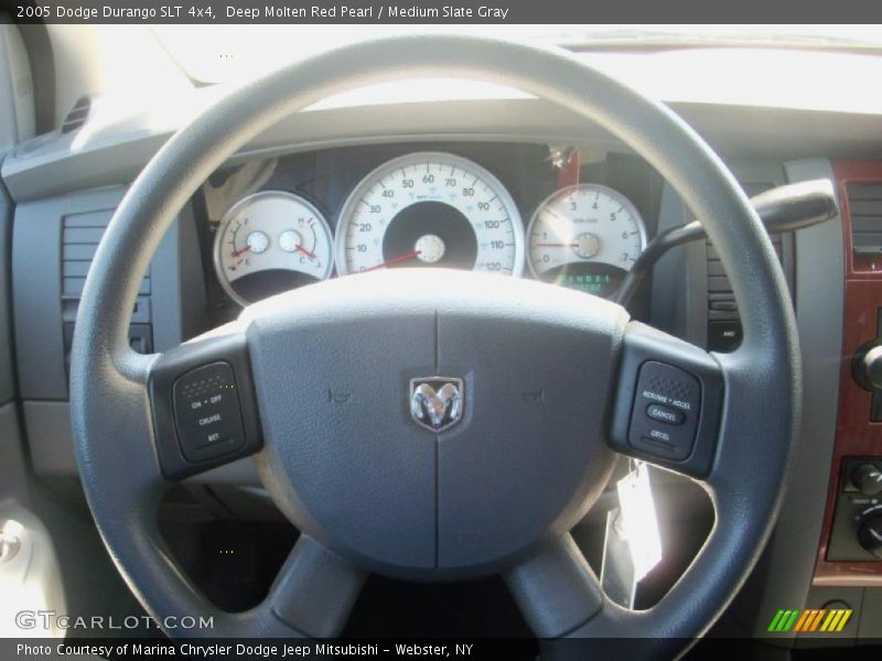 Deep Molten Red Pearl / Medium Slate Gray 2005 Dodge Durango SLT 4x4