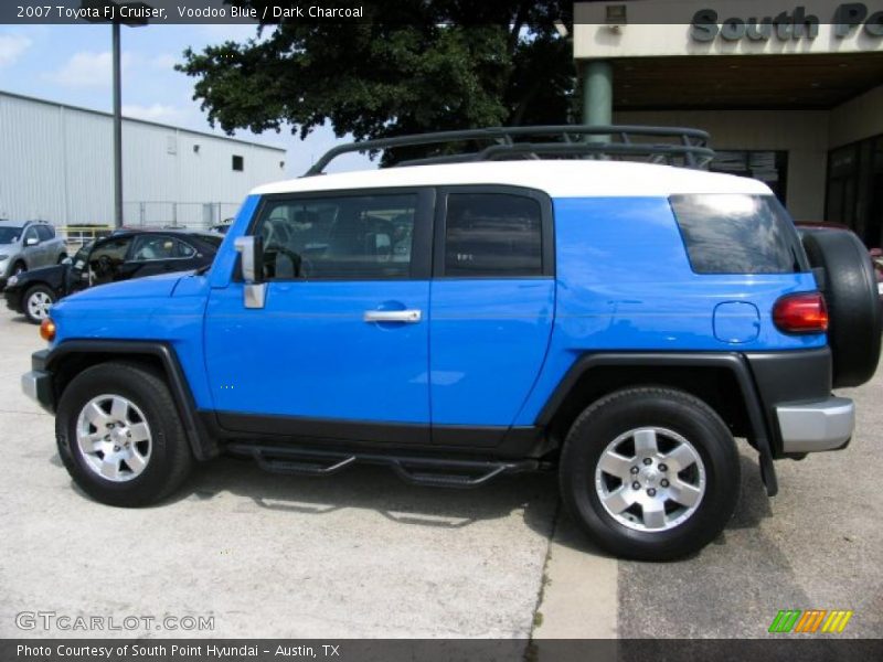 Voodoo Blue / Dark Charcoal 2007 Toyota FJ Cruiser