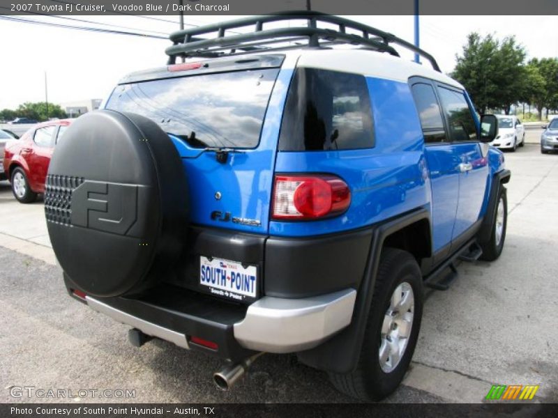 Voodoo Blue / Dark Charcoal 2007 Toyota FJ Cruiser