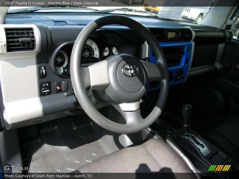 Voodoo Blue / Dark Charcoal 2007 Toyota FJ Cruiser