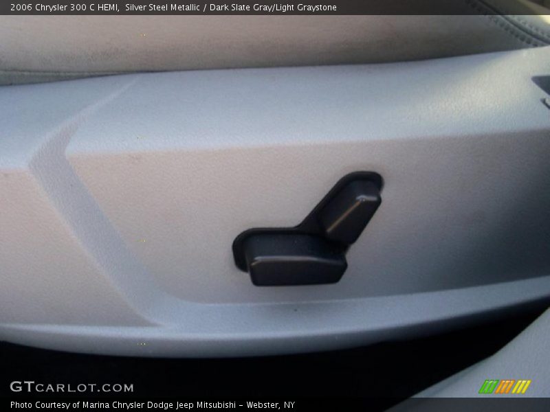 Silver Steel Metallic / Dark Slate Gray/Light Graystone 2006 Chrysler 300 C HEMI
