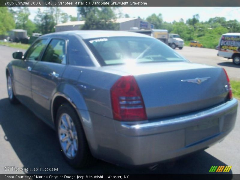 Silver Steel Metallic / Dark Slate Gray/Light Graystone 2006 Chrysler 300 C HEMI