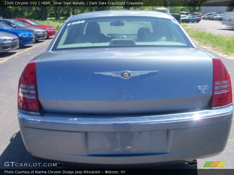 Silver Steel Metallic / Dark Slate Gray/Light Graystone 2006 Chrysler 300 C HEMI