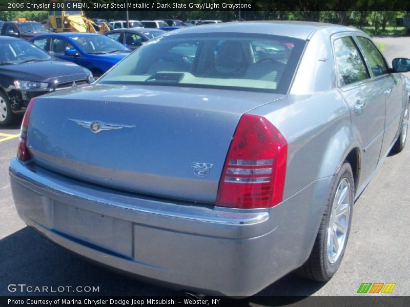 Silver Steel Metallic / Dark Slate Gray/Light Graystone 2006 Chrysler 300 C HEMI