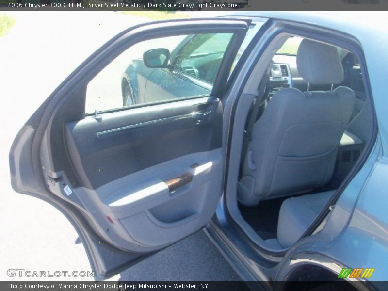 Silver Steel Metallic / Dark Slate Gray/Light Graystone 2006 Chrysler 300 C HEMI