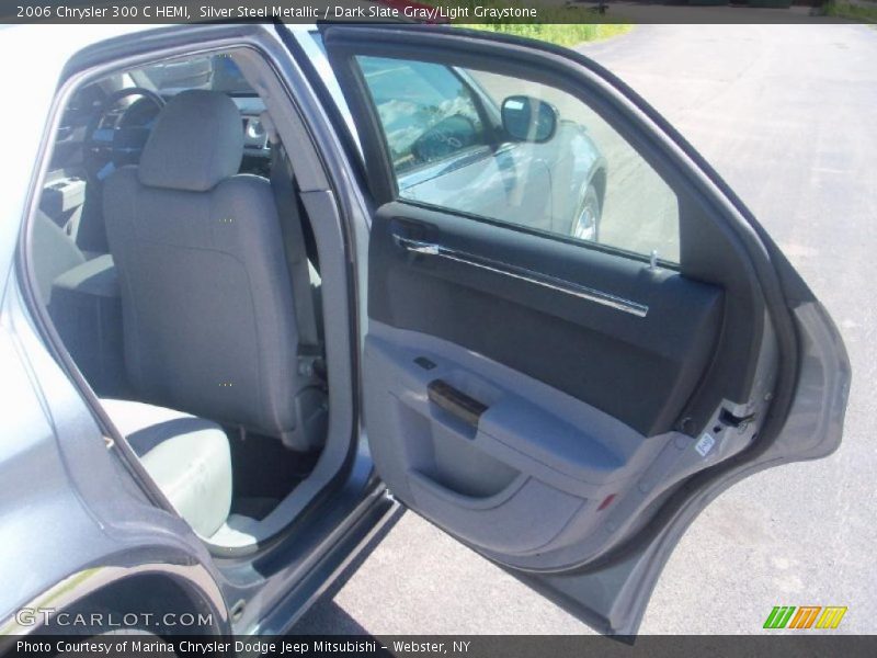 Silver Steel Metallic / Dark Slate Gray/Light Graystone 2006 Chrysler 300 C HEMI