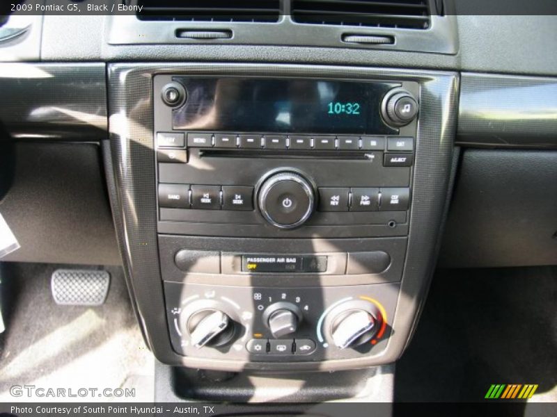 Black / Ebony 2009 Pontiac G5