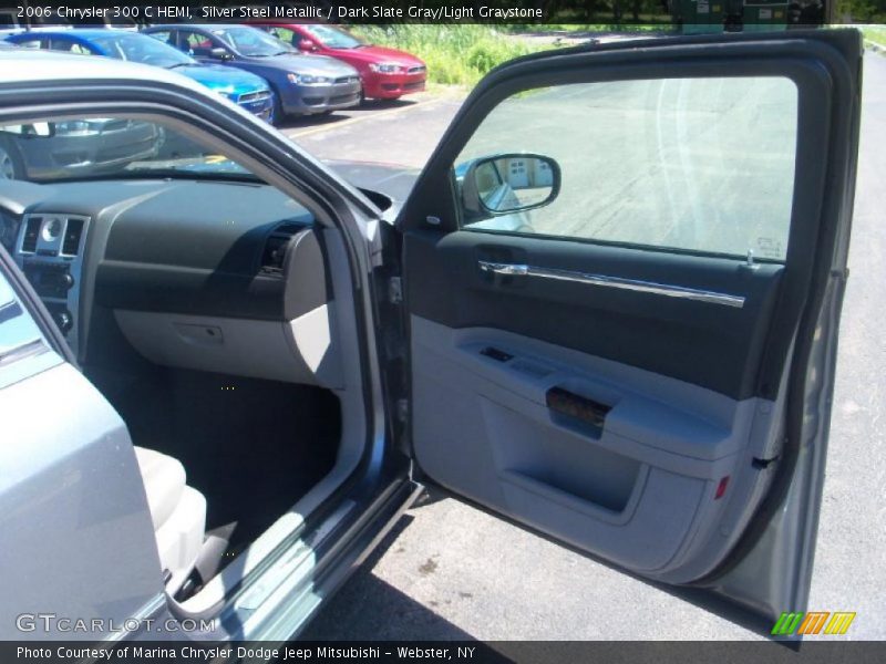 Silver Steel Metallic / Dark Slate Gray/Light Graystone 2006 Chrysler 300 C HEMI