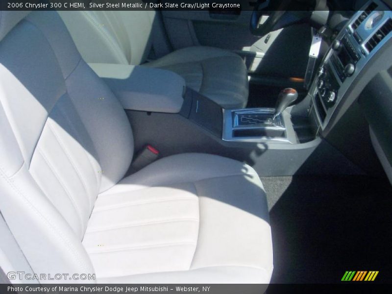 Silver Steel Metallic / Dark Slate Gray/Light Graystone 2006 Chrysler 300 C HEMI