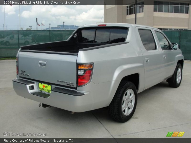 Billet Silver Metallic / Gray 2006 Honda Ridgeline RTS