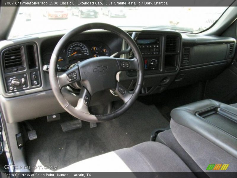 Blue Granite Metallic / Dark Charcoal 2007 Chevrolet Silverado 1500 Classic LT Extended Cab