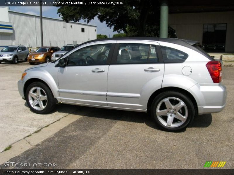Bright Silver Metallic / Dark Slate Gray/Blue 2009 Dodge Caliber R/T
