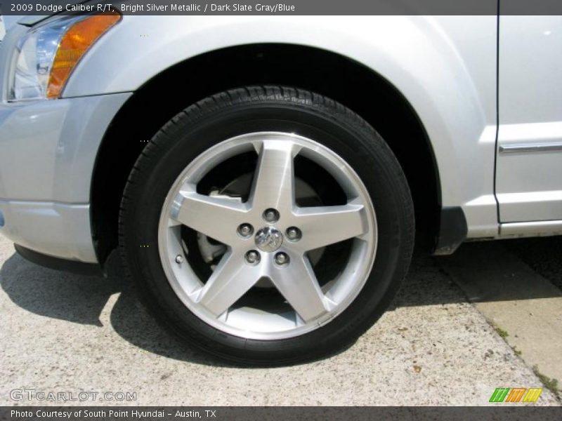 Bright Silver Metallic / Dark Slate Gray/Blue 2009 Dodge Caliber R/T