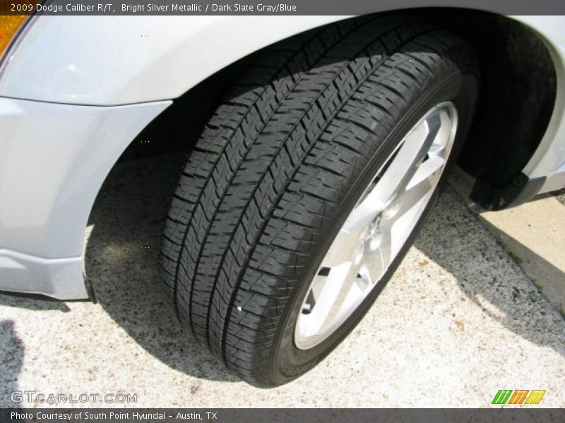 Bright Silver Metallic / Dark Slate Gray/Blue 2009 Dodge Caliber R/T