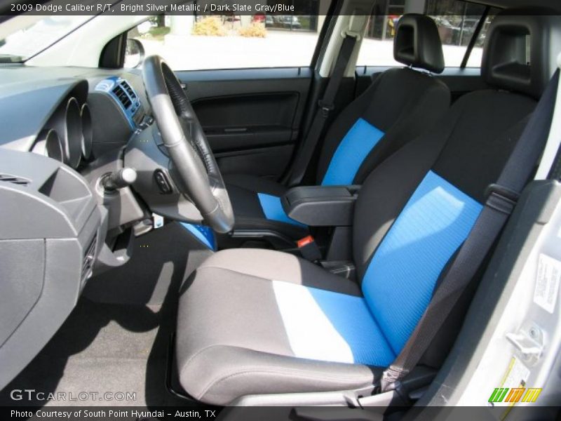 Bright Silver Metallic / Dark Slate Gray/Blue 2009 Dodge Caliber R/T
