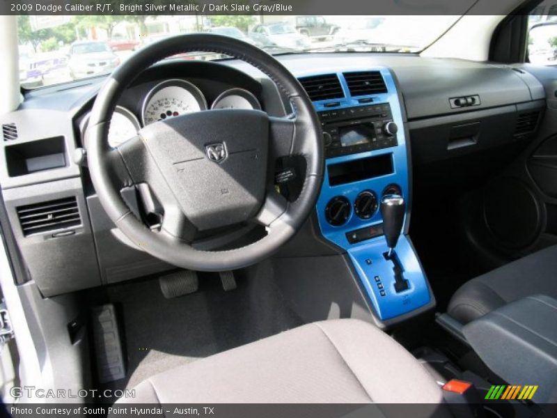 Bright Silver Metallic / Dark Slate Gray/Blue 2009 Dodge Caliber R/T
