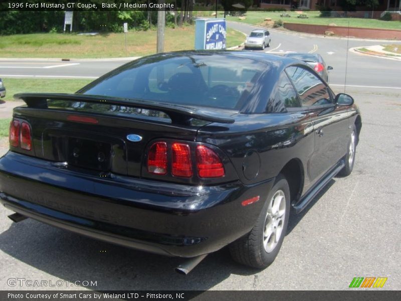 Black / Medium Graphite 1996 Ford Mustang GT Coupe