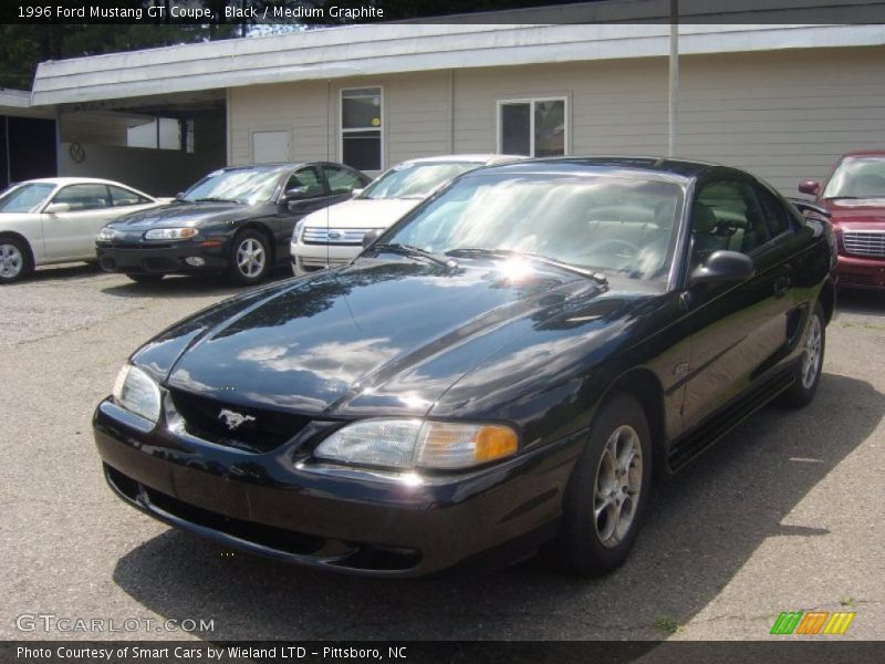 Black / Medium Graphite 1996 Ford Mustang GT Coupe