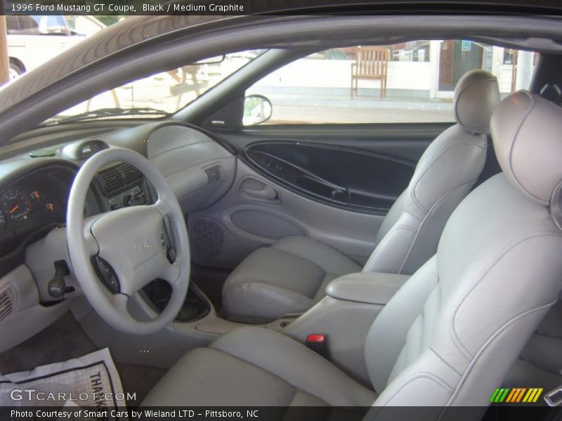 Black / Medium Graphite 1996 Ford Mustang GT Coupe