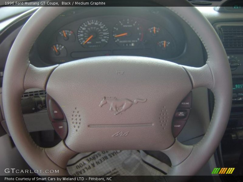 Black / Medium Graphite 1996 Ford Mustang GT Coupe