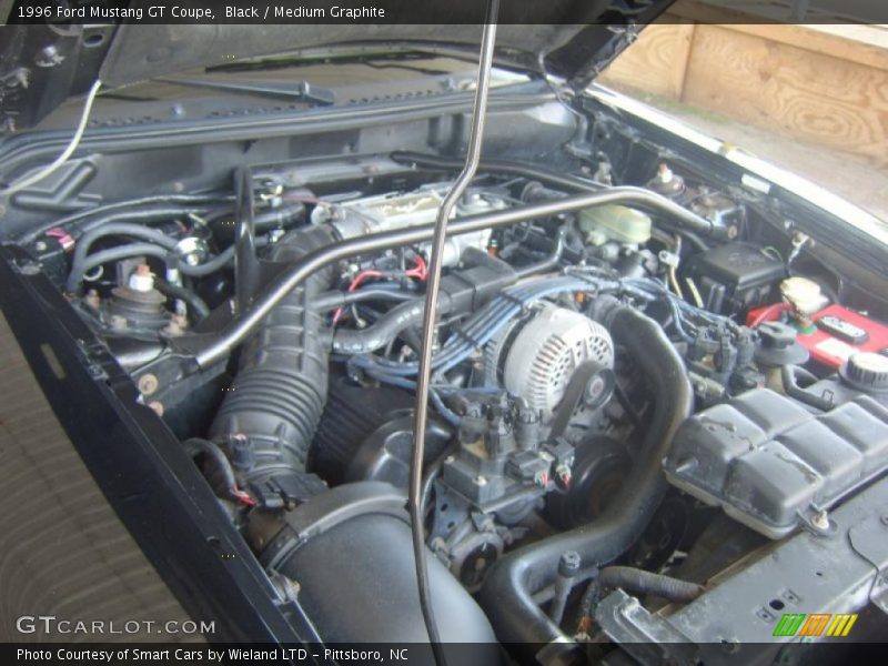 Black / Medium Graphite 1996 Ford Mustang GT Coupe