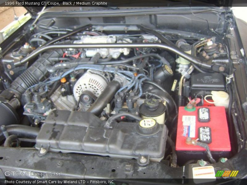Black / Medium Graphite 1996 Ford Mustang GT Coupe