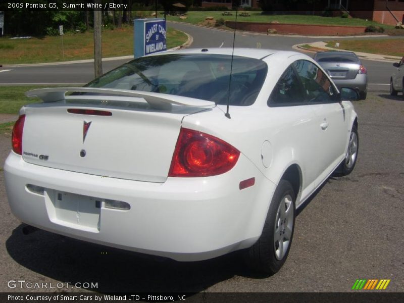 Summit White / Ebony 2009 Pontiac G5