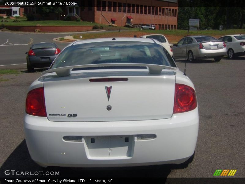 Summit White / Ebony 2009 Pontiac G5