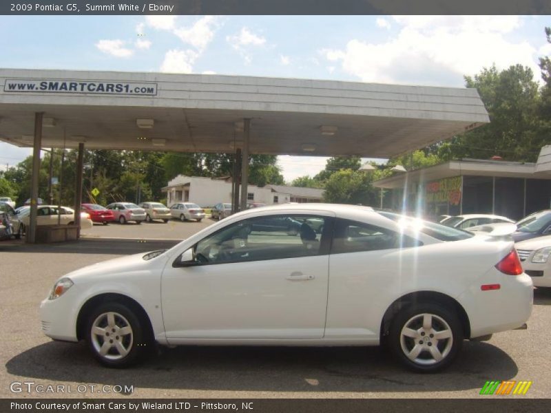 Summit White / Ebony 2009 Pontiac G5