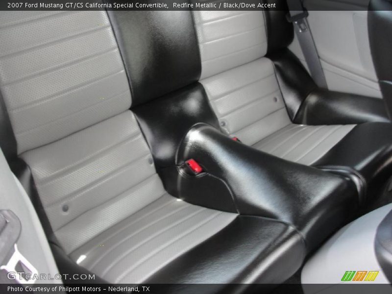 Redfire Metallic / Black/Dove Accent 2007 Ford Mustang GT/CS California Special Convertible