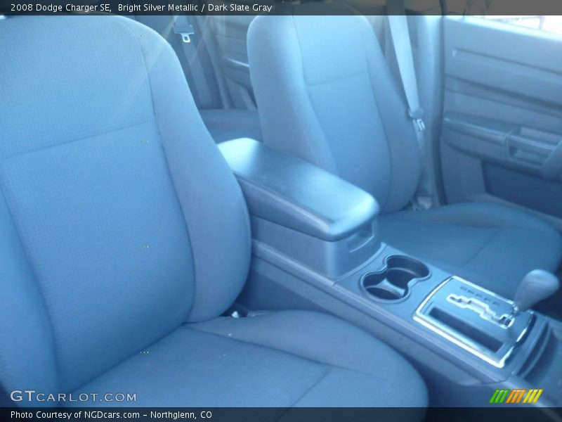 Bright Silver Metallic / Dark Slate Gray 2008 Dodge Charger SE