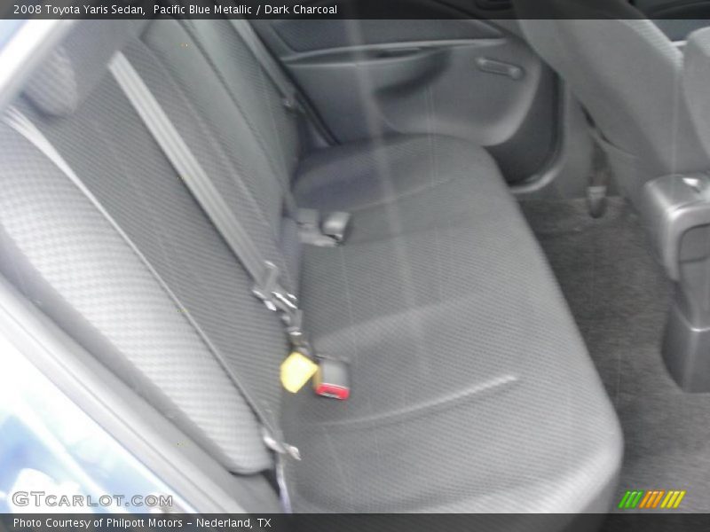 Pacific Blue Metallic / Dark Charcoal 2008 Toyota Yaris Sedan