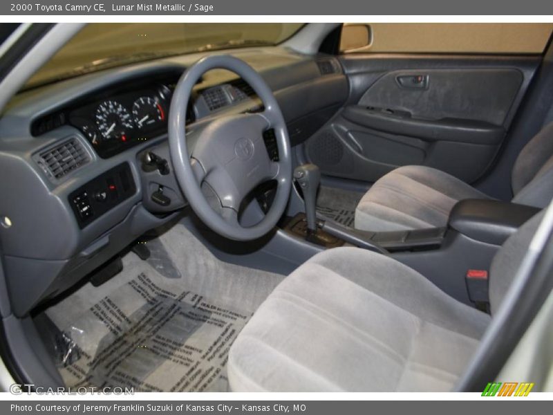 Lunar Mist Metallic / Sage 2000 Toyota Camry CE