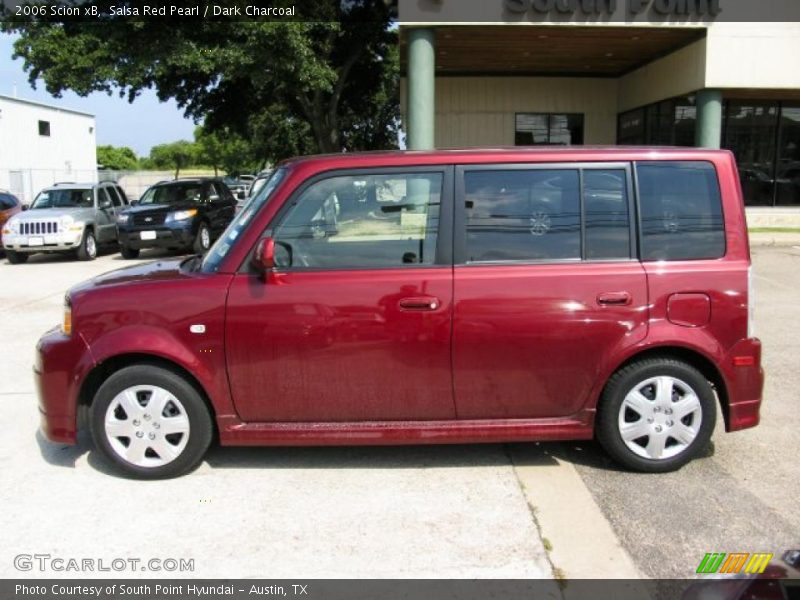 Salsa Red Pearl / Dark Charcoal 2006 Scion xB