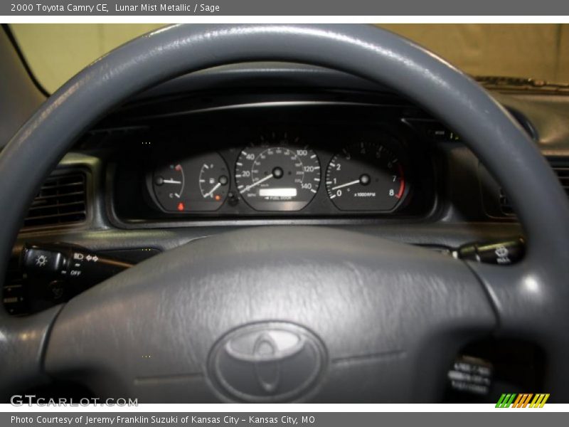 Lunar Mist Metallic / Sage 2000 Toyota Camry CE