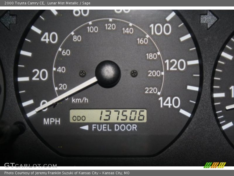 Lunar Mist Metallic / Sage 2000 Toyota Camry CE