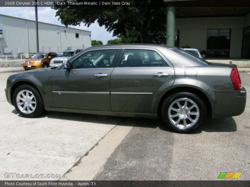 Dark Titanium Metallic / Dark Slate Gray 2008 Chrysler 300 C HEMI
